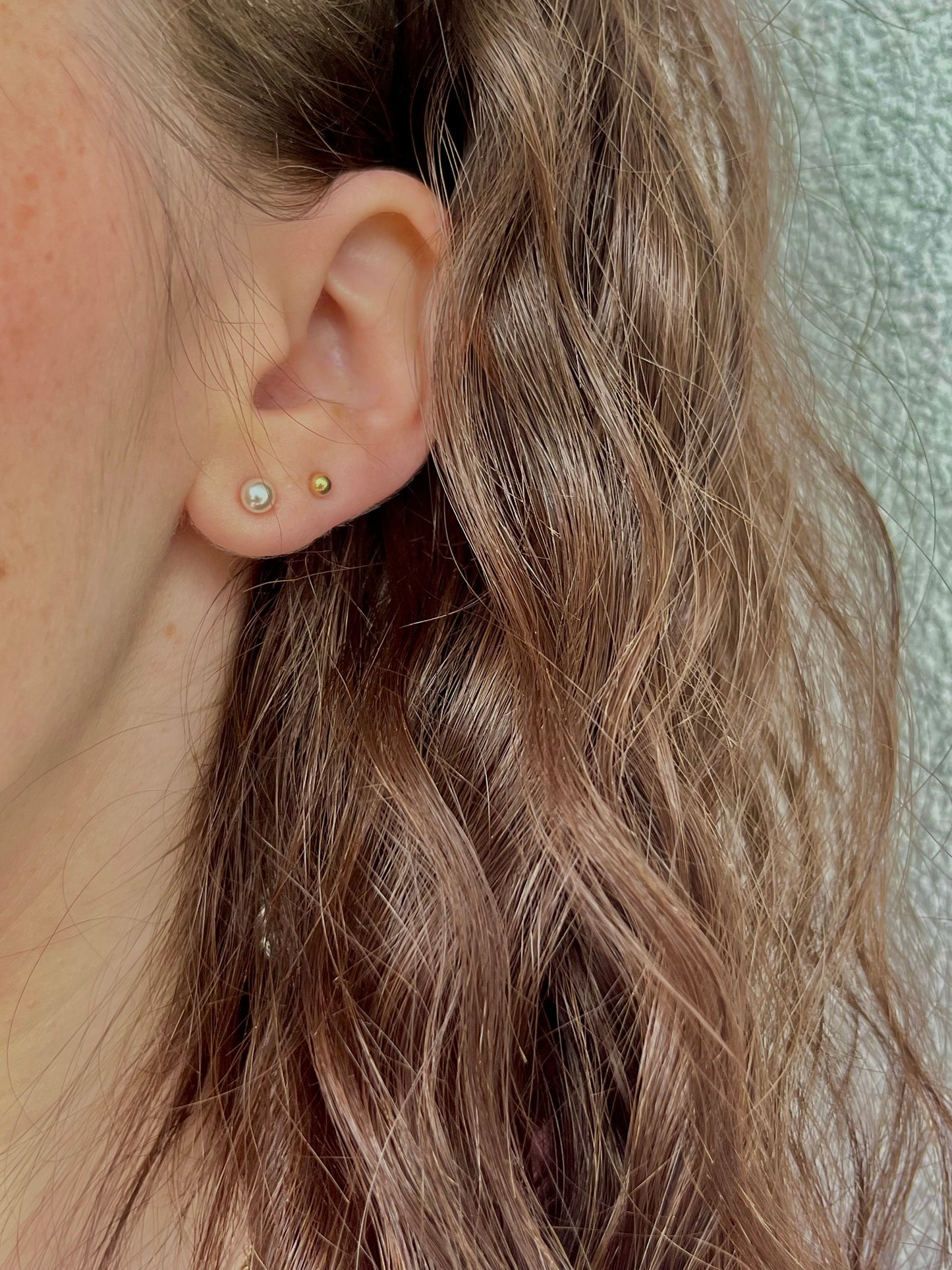 Boucles d’oreilles Sara perles