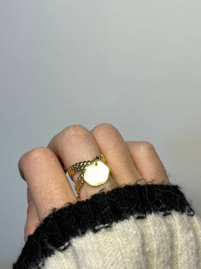 Bague Sandy à personnaliser